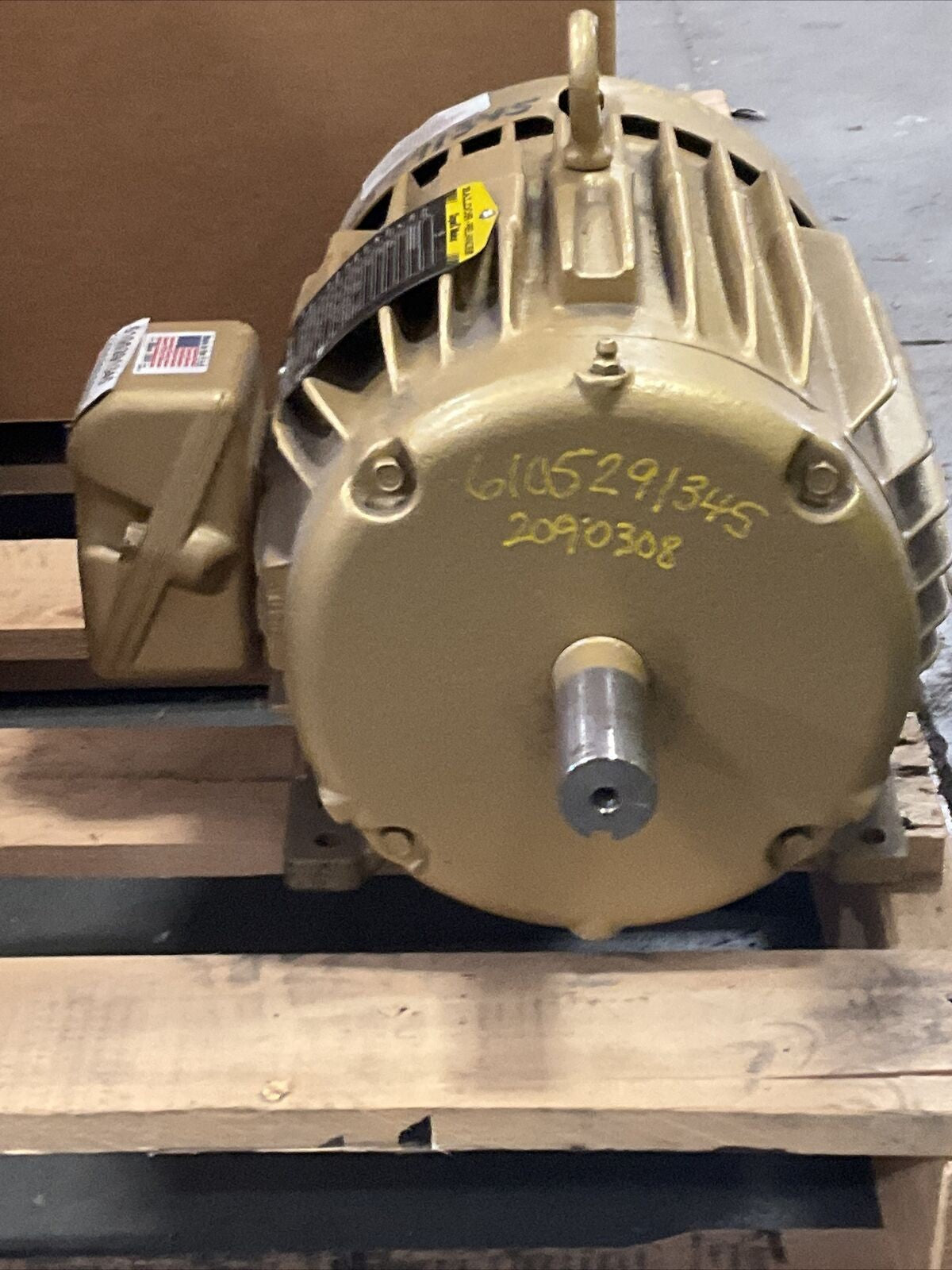 BALDOR RELIANCE 06F583X203G1 SUPER E 5HP 460V 6.6A 1750RPM 373