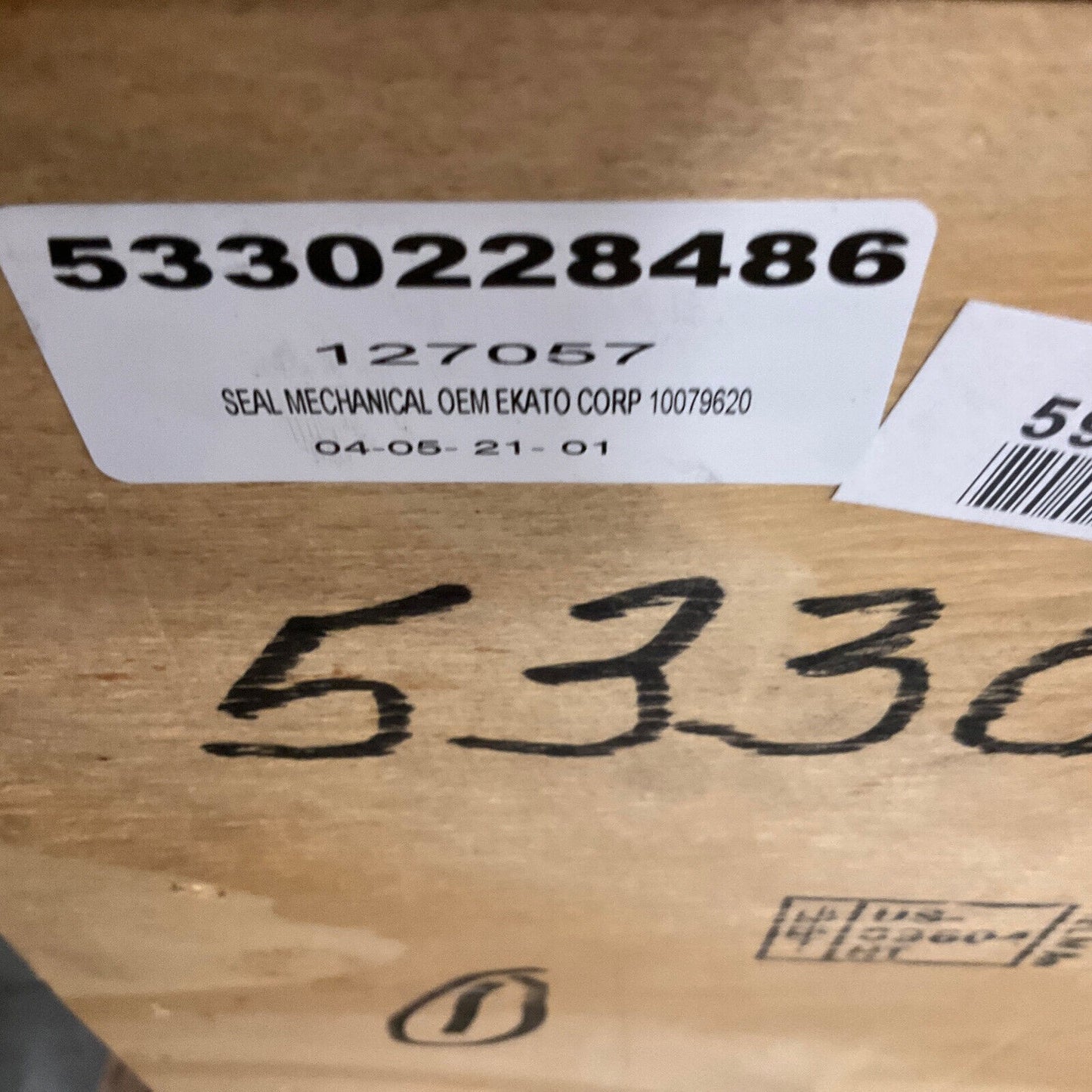 EKATO CORP 10079620 RMT ESD42 L 060 D-79550 OEM MECHANICAL SEAL 373
