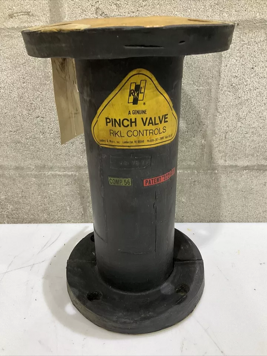 RKL CONTROLS 6C1 78 7 7 PINCH VALVE 3225615 COMP 56 3”