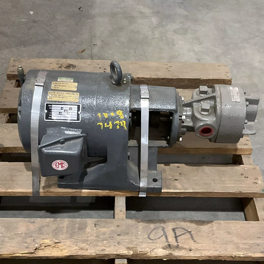 FLOWSERVE 4GAFM0D0 943765 PUMP W/ RELIANCE 3HP MOTOR 182T 1800RPM 460V 373