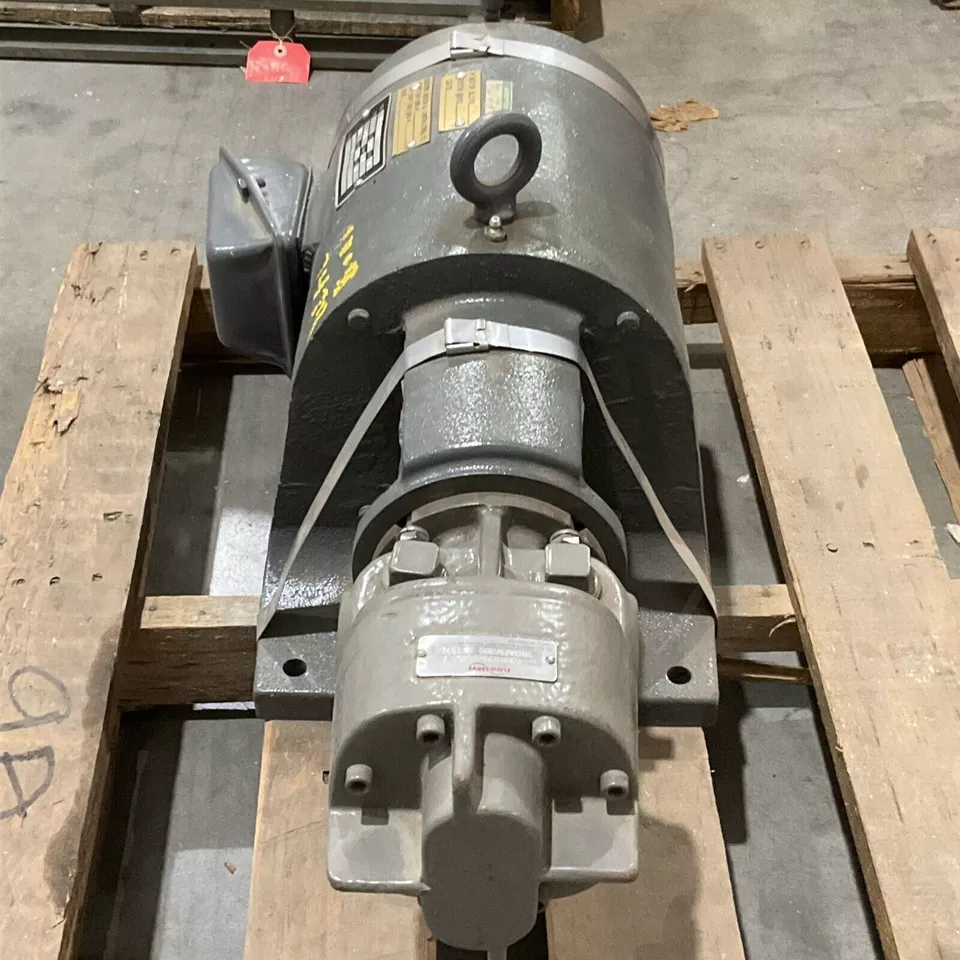 FLOWSERVE 4GAFM0D0 943765 PUMP W/ RELIANCE 3HP MOTOR 182T 1800RPM 460V 373