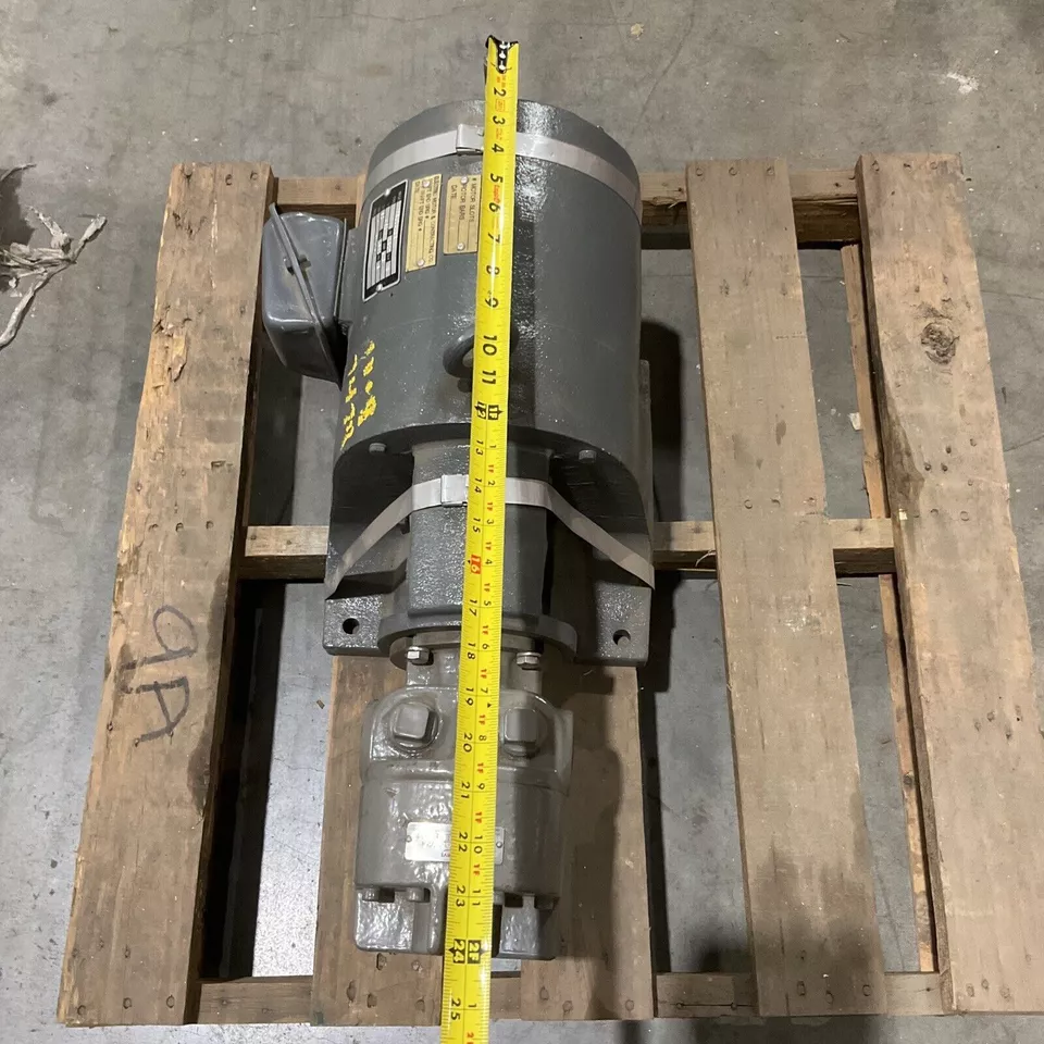 FLOWSERVE 4GAFM0D0 943765 PUMP W/ RELIANCE 3HP MOTOR 182T 1800RPM 460V 373