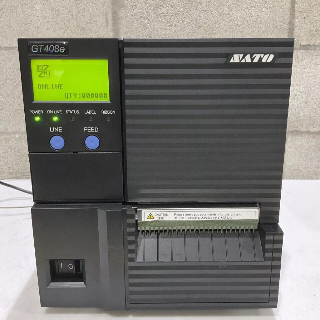 SATO GT408E THERMAL BARCODE PRINTER