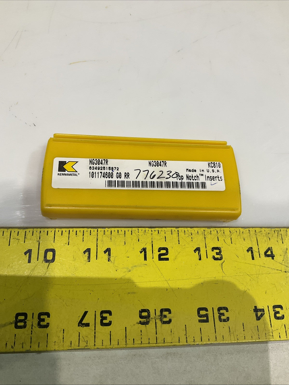 KENNAMETAL  NG3047R  KC810 GROOVING AND TURNING  INSERTS CARBIDE LOT OF  5  Y2M