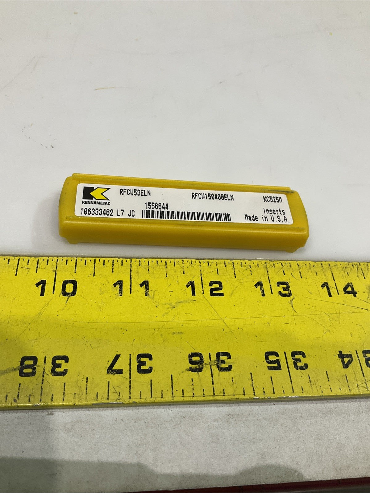KENNAMETAL  RFCW53ELN  KC525M  CARBIDE  MILLING INSERT  GRADE LOT OF 5  Y2M