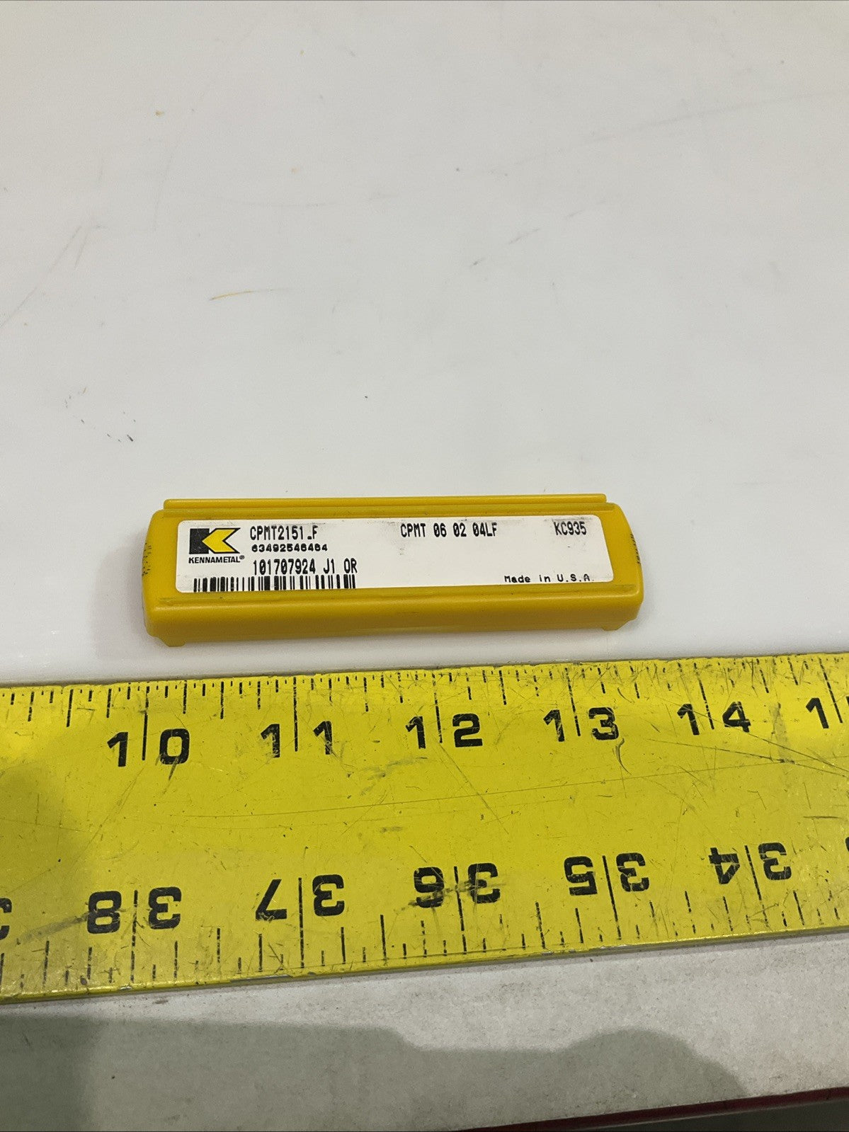 KENNAMETAL  CPMT2151LF  KC935 CARBIDE INSERT  LOT OF 20 Y2M