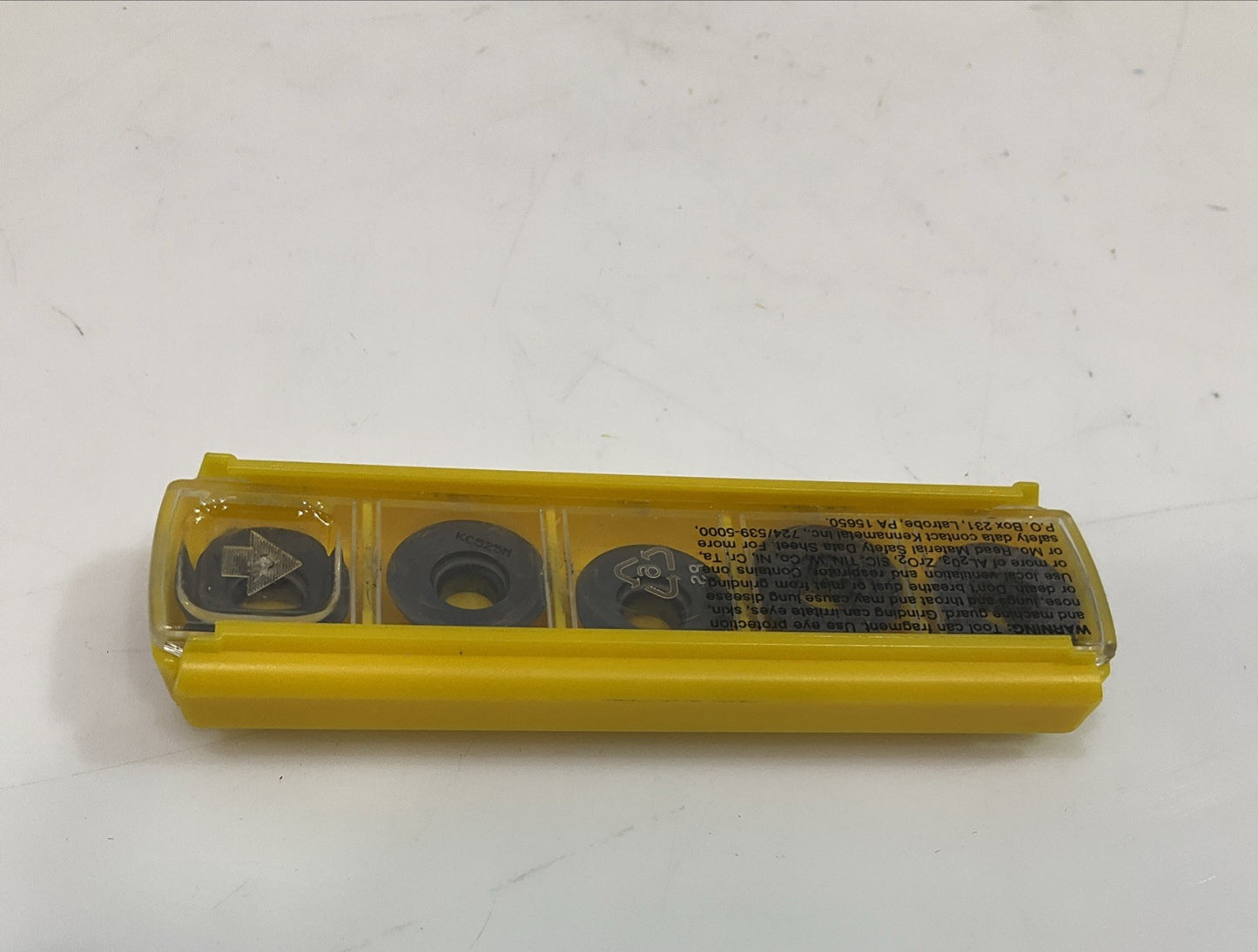 KENNAMETAL  RFCW53ELN  KC525M  CARBIDE  MILLING INSERT  GRADE LOT OF 5  Y2M