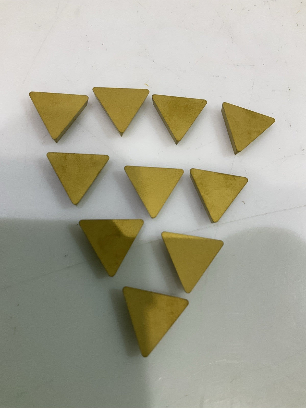 KENNAMETAL  TPG322 KC950  TURNING INSERT  CARBIDE  LOT OF  10  Y2M