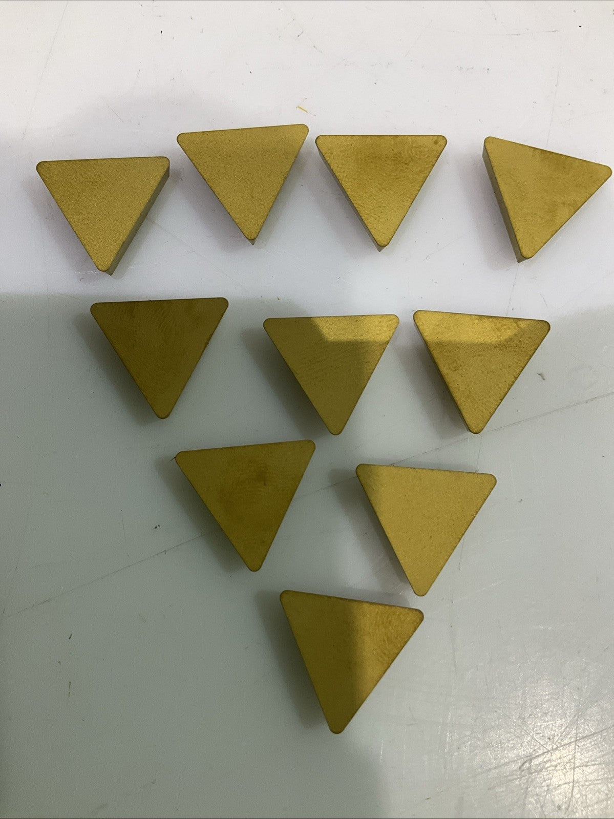 KENNAMETAL  TPG322 KC950  TURNING INSERT  CARBIDE  LOT OF  10  Y2M