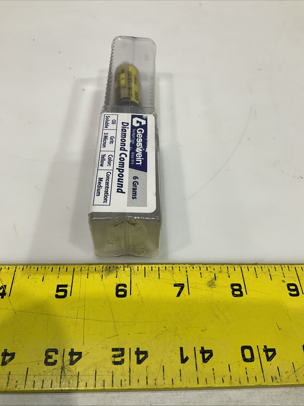 GESSWEIN 216-2100 YELLOW 6 GRAMS OIL SOLUTION DIAMOND COMPOUND STANDARD QTY2 Y2M