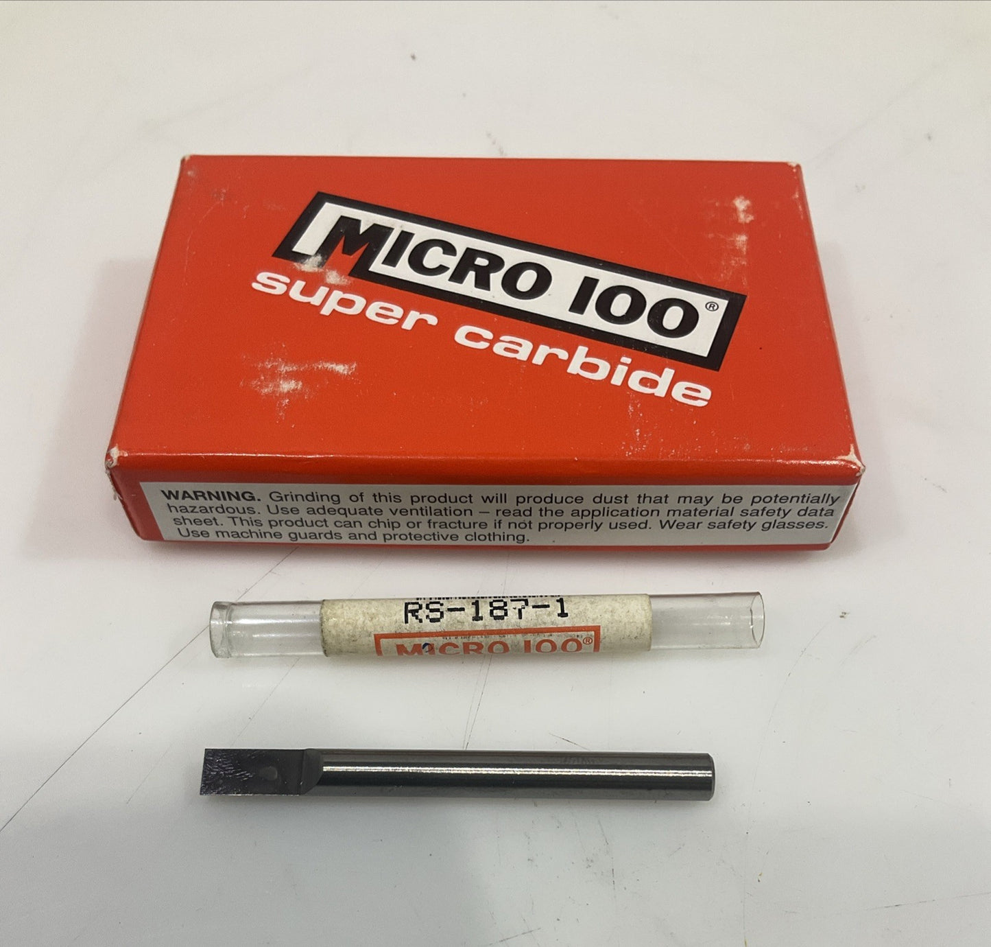 MICRO 100  RS-187-1  ENGRAVING BLANKS - SLIPT  END  SINGLE ENDED  LOT OF  9  Y2M