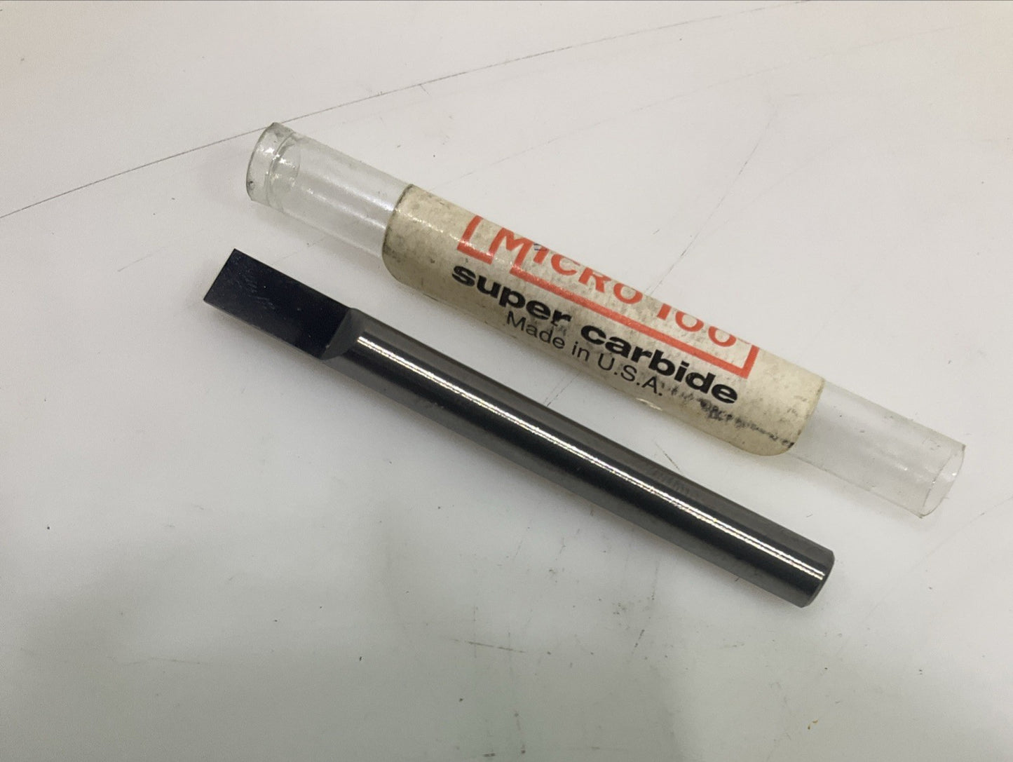MICRO 100  RS-187-1  ENGRAVING BLANKS - SLIPT  END  SINGLE ENDED  LOT OF  9  Y2M