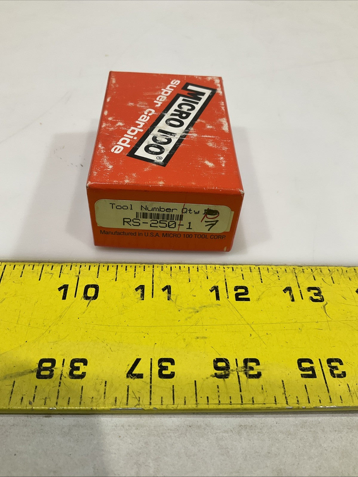 MICRO 100  RS-250-1  ENGRAVING  BLANK-SLIPT  END  SINGLE ENDED  LOT OF 7  Y2M