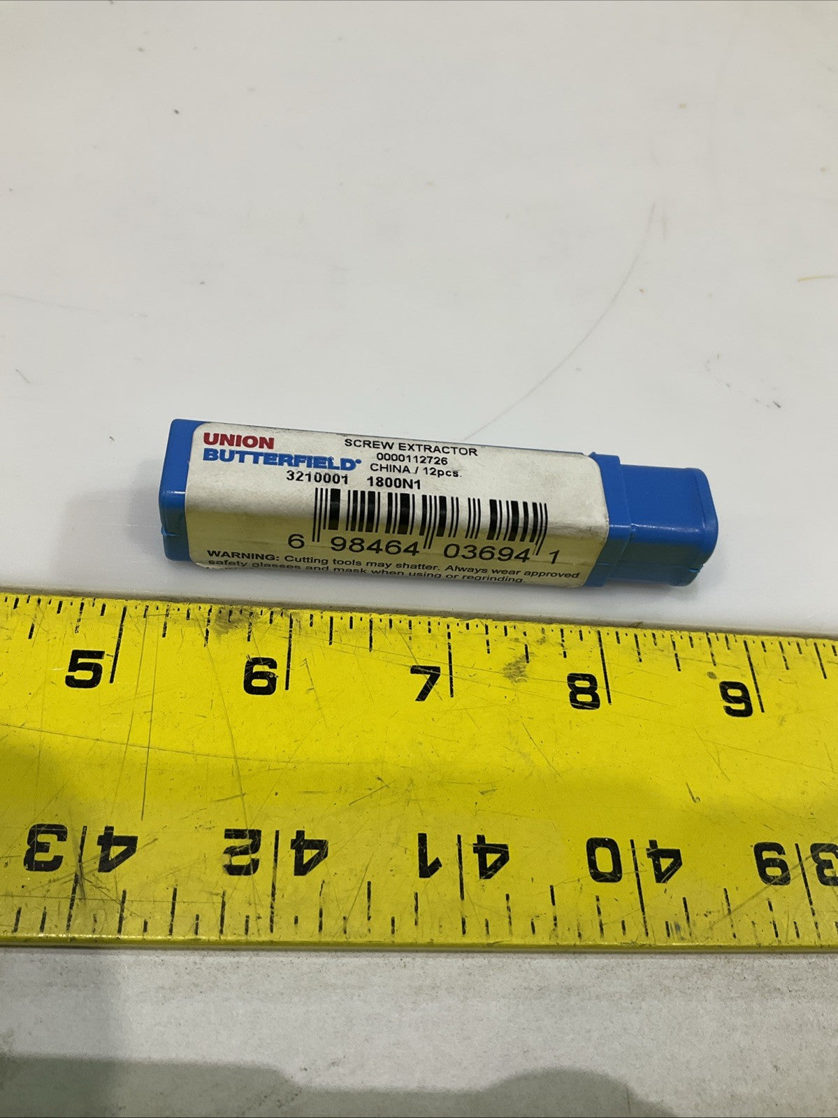 UNIONBUTTERFIEL 3210001 1800N1 SIZE#1 5/64 PRECISION SCREW EXTRACTOR  QTY 8 Y2M
