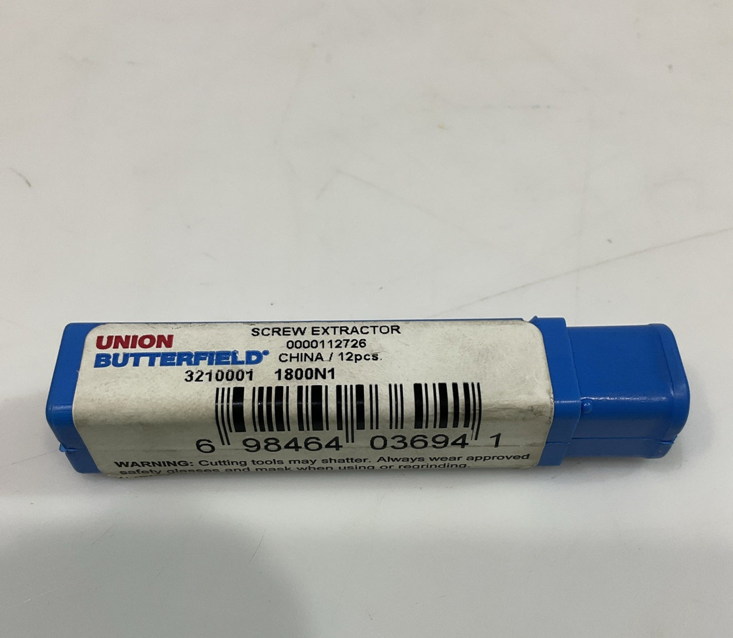 UNIONBUTTERFIEL 3210001 1800N1 SIZE#1 5/64 PRECISION SCREW EXTRACTOR  QTY 8 Y2M