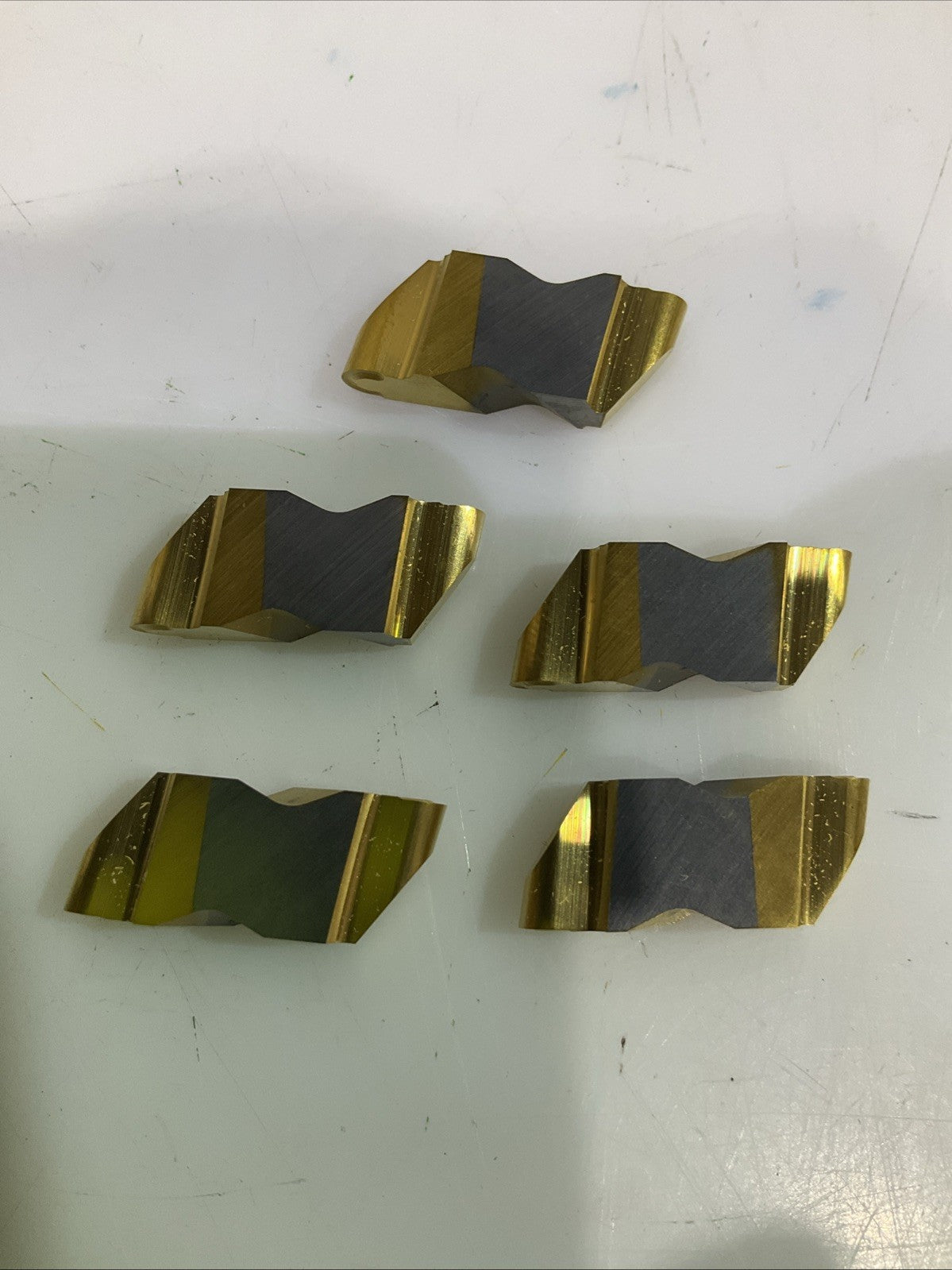 KENNAMETAL  NR3078RK  KC730 GROOVING  AND TURNING INSERT  CARBIDE  LOT OF 5 Y2M