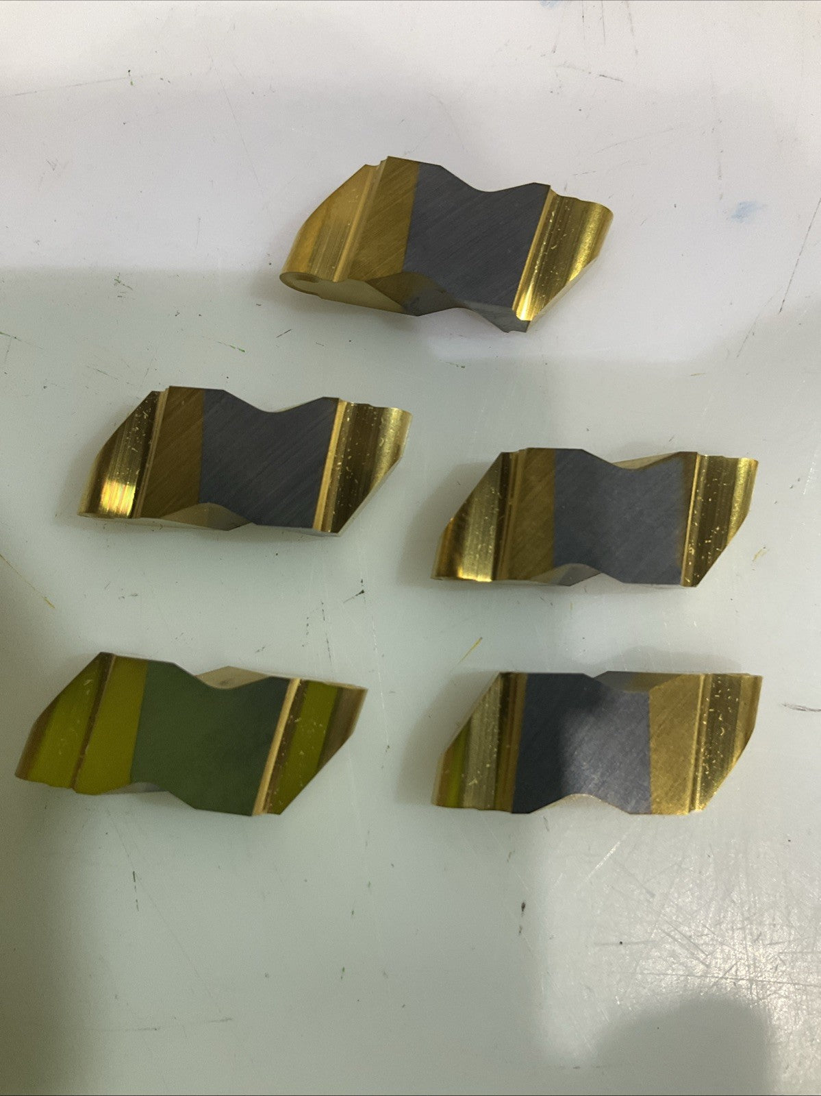 KENNAMETAL  NR3078RK  KC730 GROOVING  AND TURNING INSERT  CARBIDE  LOT OF 5 Y2M