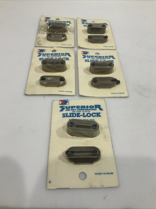 SUPERIOR  SLK-25A  DIE SLIDE LOCK   LOT OF 5  Y2M