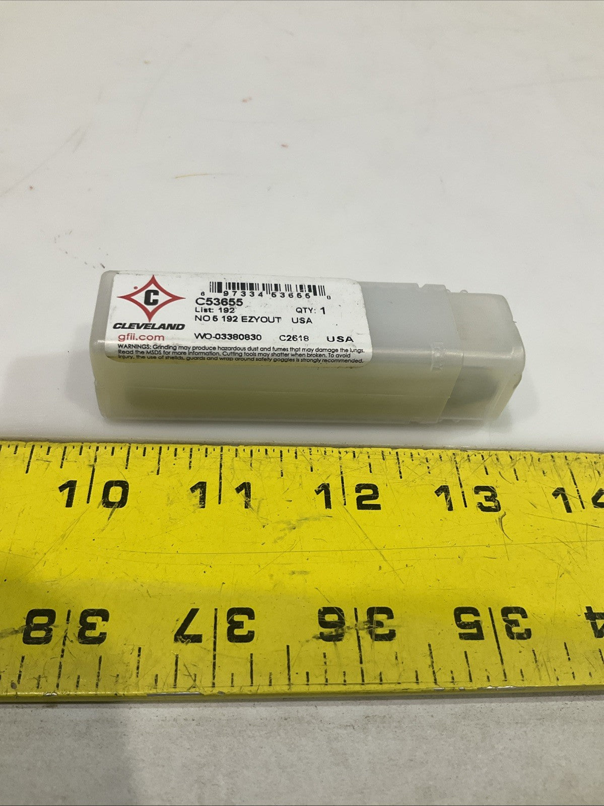 CLEVELAND  C53655 SPIRAL  FLUTE SCREW EXTRACTOR  SIZE#5   Y2M