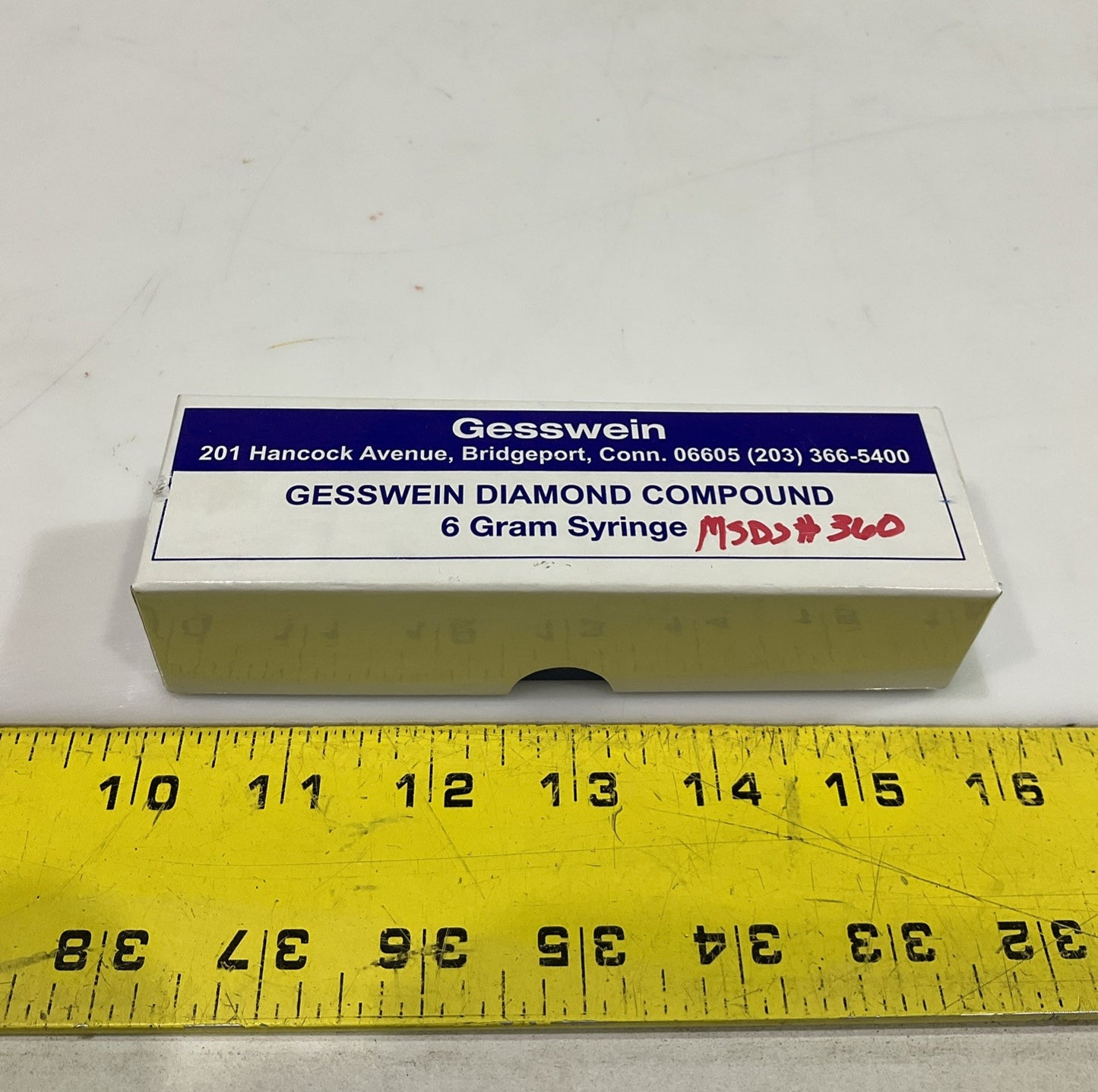 GESSWEIN 216-2050  IVORY 6GRAMS  DIAMOND COMPOUND STANDARD  OIL SOLUBLE Y2M