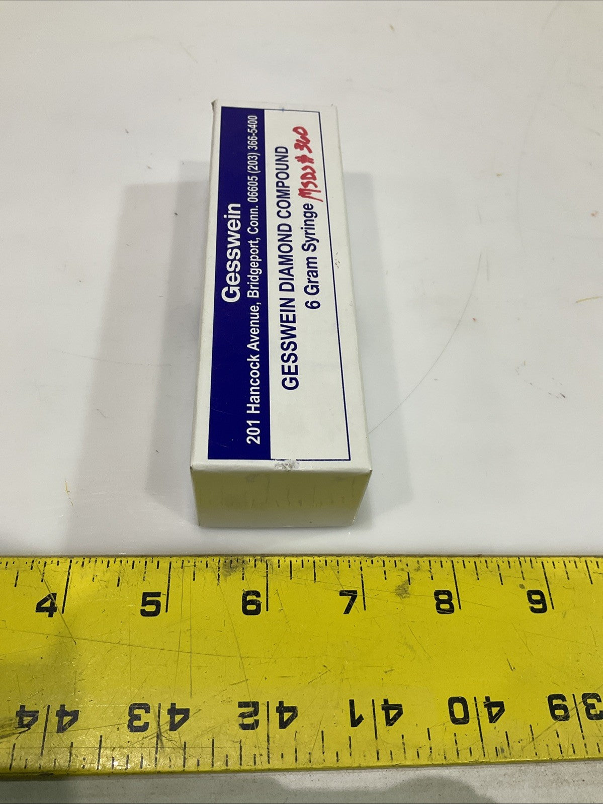 GESSWEIN 216-2050  IVORY 6GRAMS  DIAMOND COMPOUND STANDARD  OIL SOLUBLE Y2M
