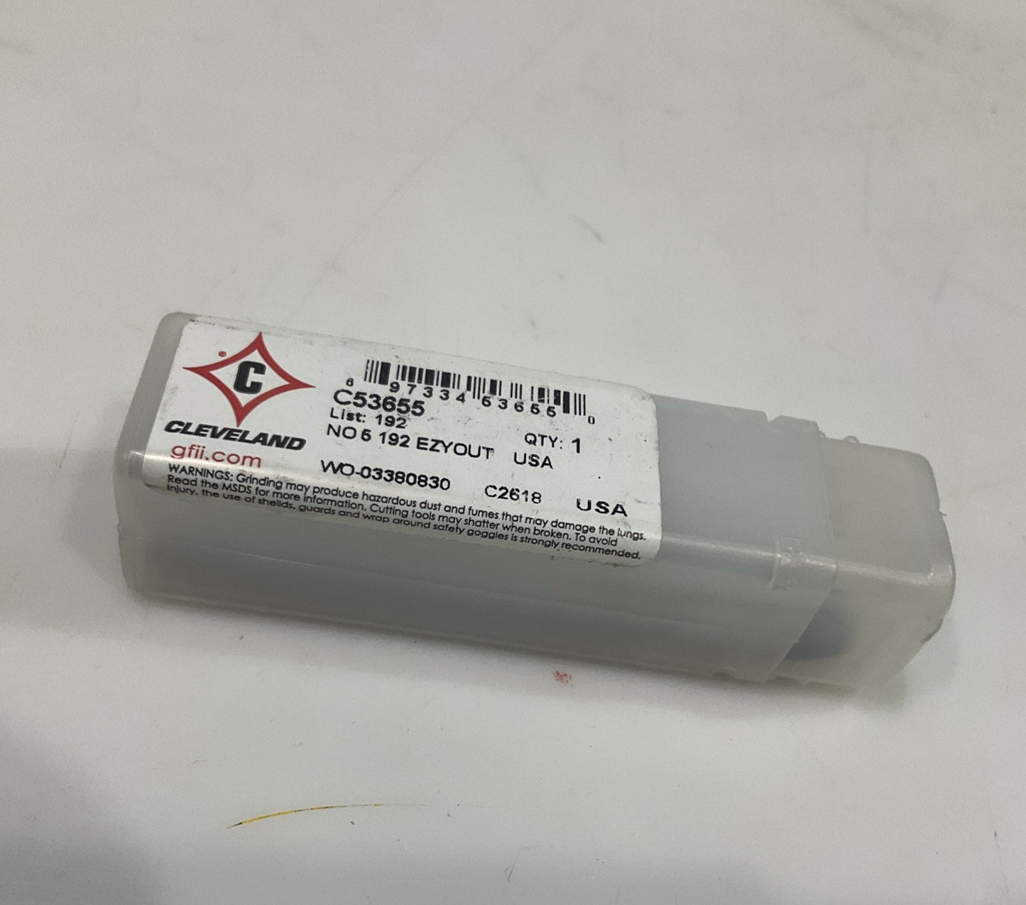 CLEVELAND  C53655 SPIRAL  FLUTE SCREW EXTRACTOR  SIZE#5   Y2M