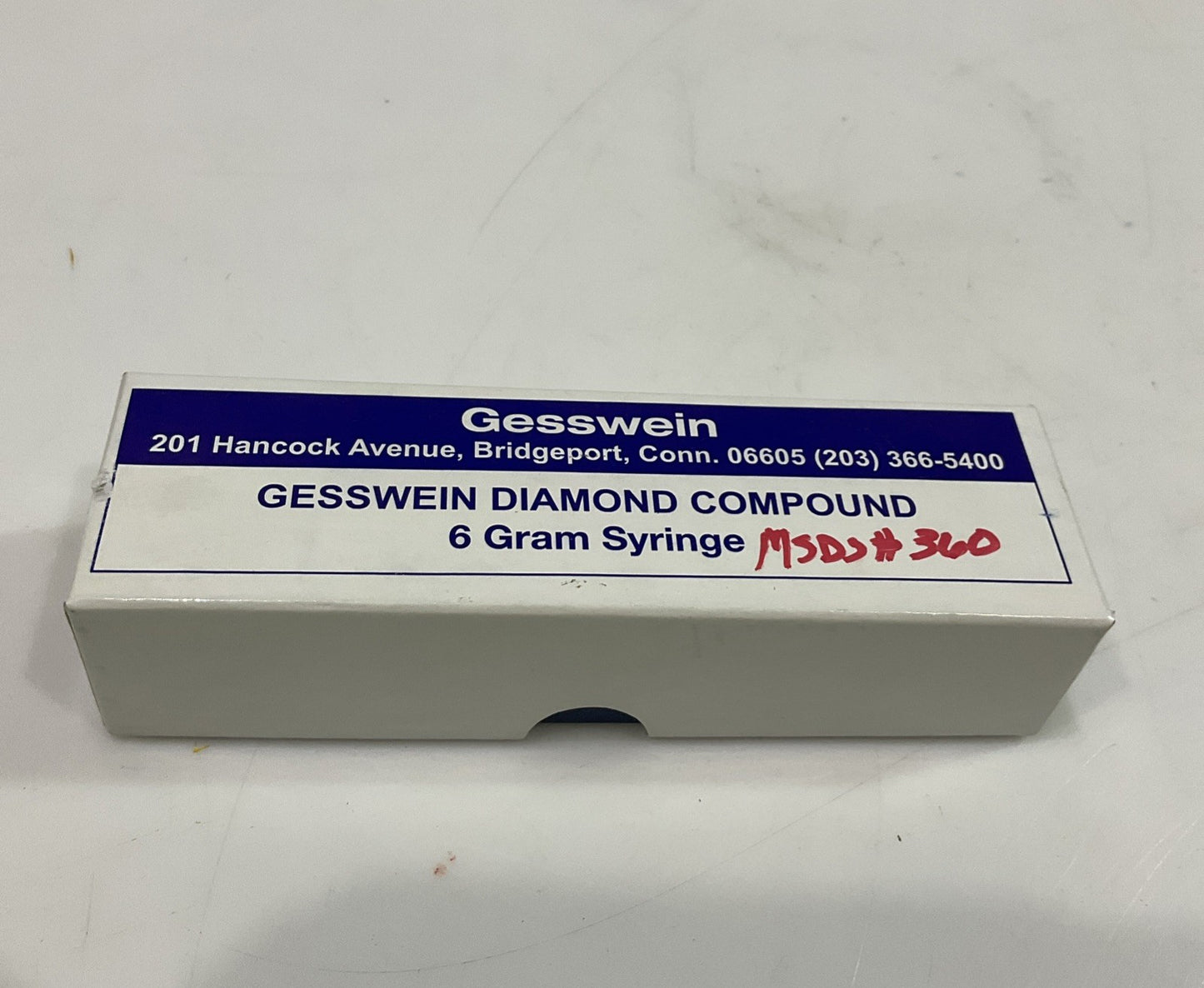 GESSWEIN 216-2050  IVORY 6GRAMS  DIAMOND COMPOUND STANDARD  OIL SOLUBLE Y2M