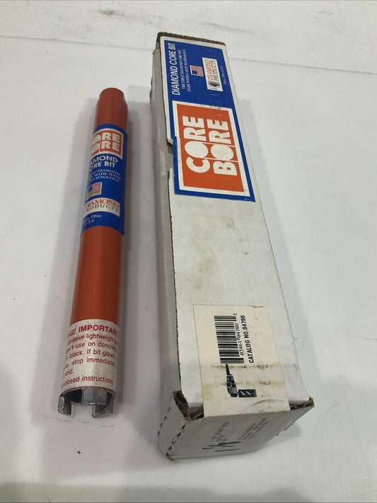 CORE BORE  DIAMOND BIT 04709  1-1/8  HD DRY  HOLE  SAW BIT  DH  Y2M
