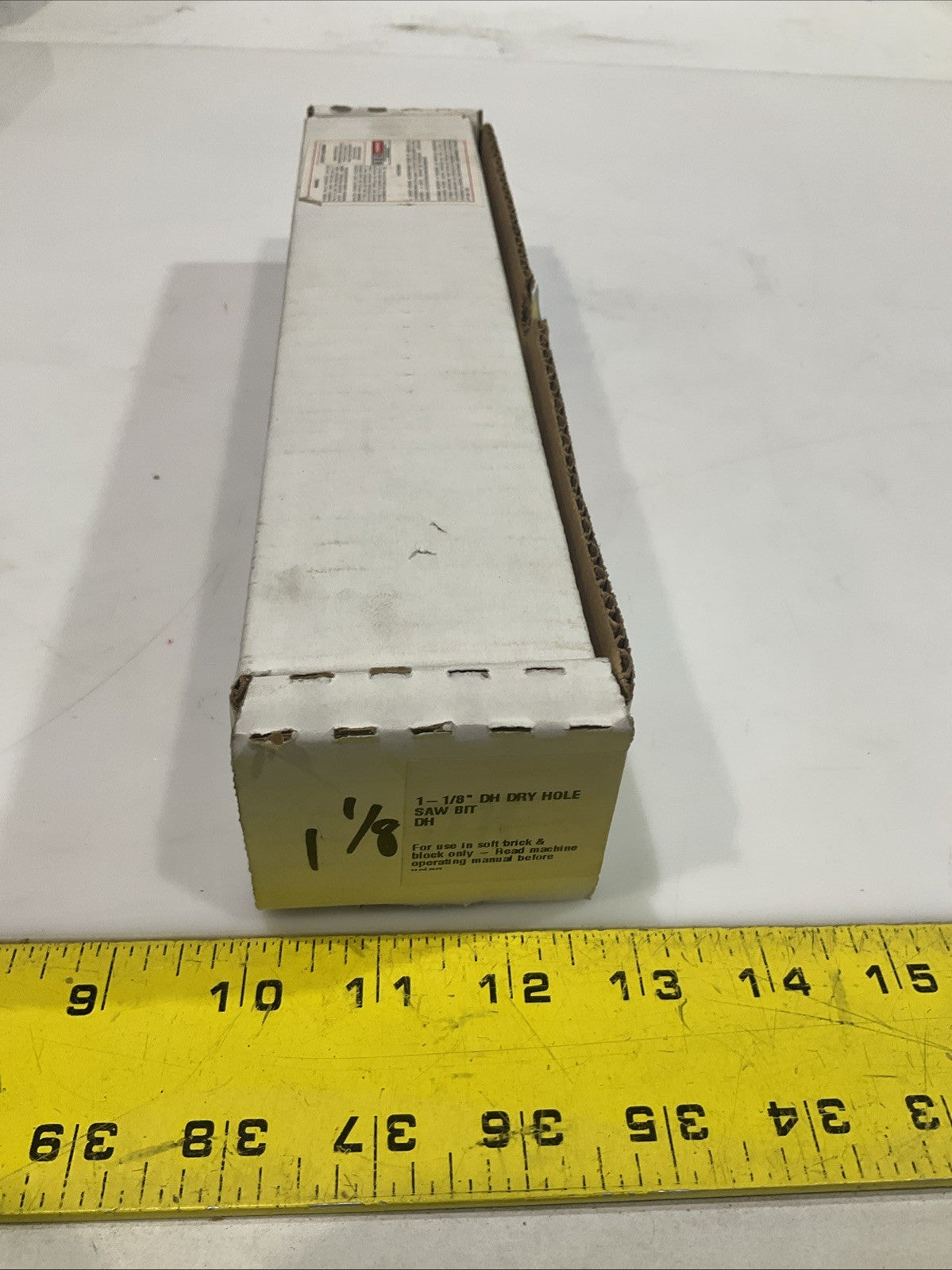 CORE BORE  DIAMOND BIT 04709  1-1/8  HD DRY  HOLE  SAW BIT  DH  Y2M