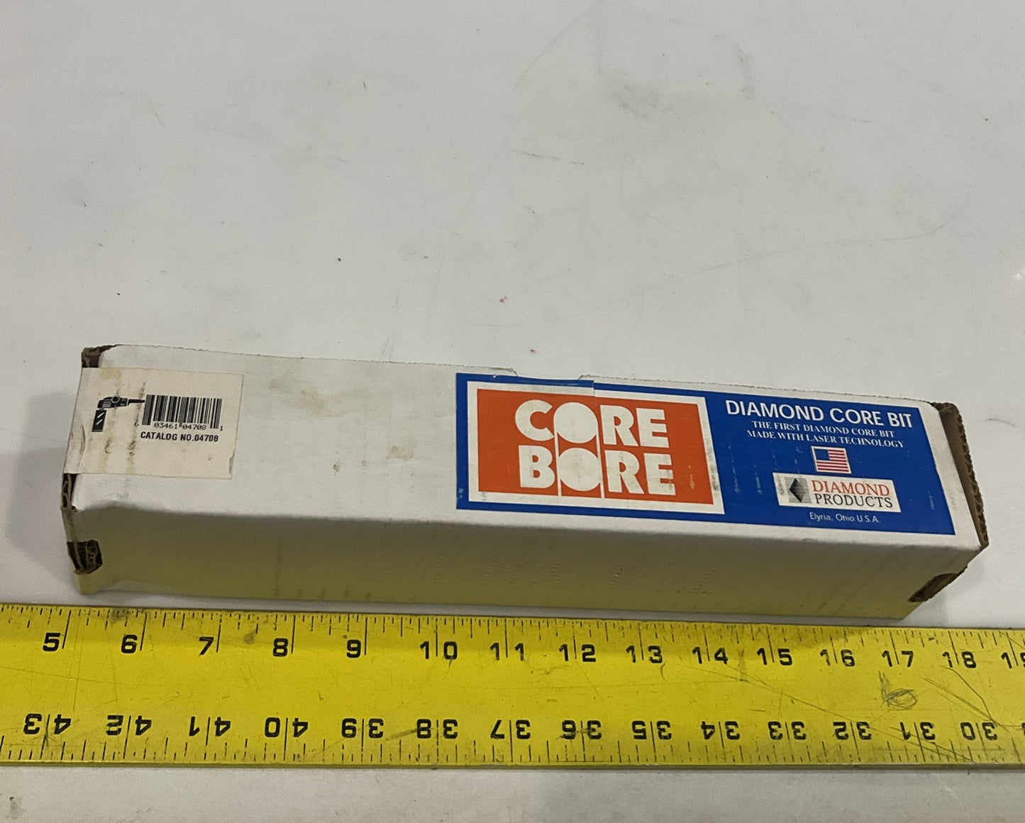 CORE BORE  DIAMOND BIT 04709  1-1/8  HD DRY  HOLE  SAW BIT  DH  Y2M