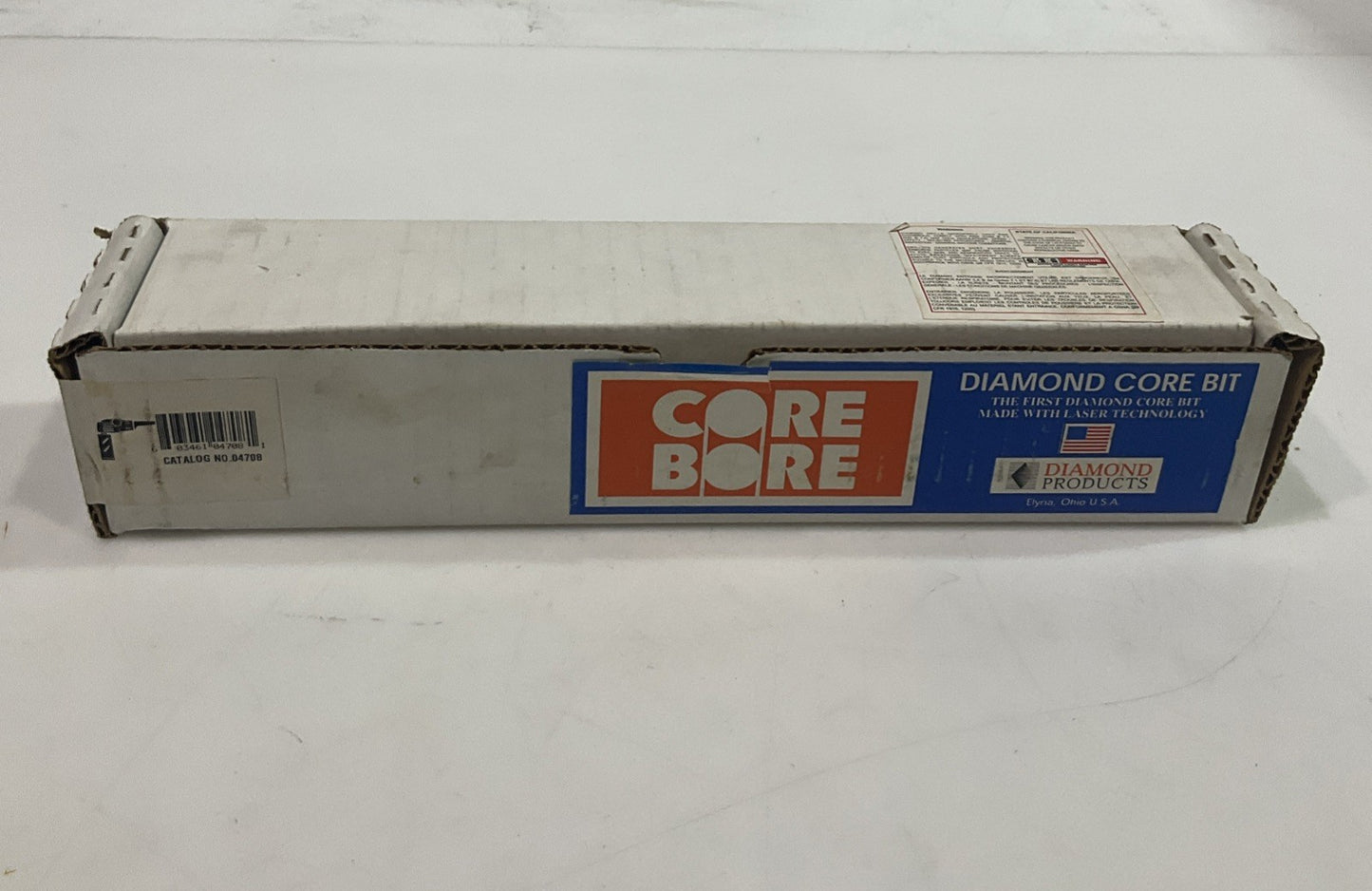 CORE BORE  DIAMOND BIT 04709  1-1/8  HD DRY  HOLE  SAW BIT  DH  Y2M