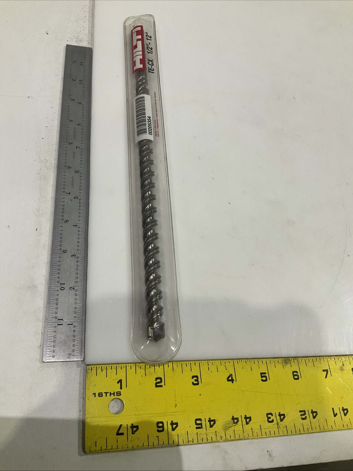 HILTI   TE-CX 1/2-12   MASONRY HAMMER DRILL  BIT  LOT OF 2  Y2M