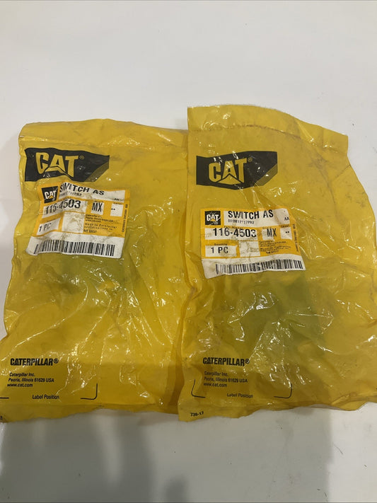CAT-CATERPILLAR  116-4503  TERMINAL  BLADE  ILLUMINATED BASIC SWITCH  QTY 2  Y2M