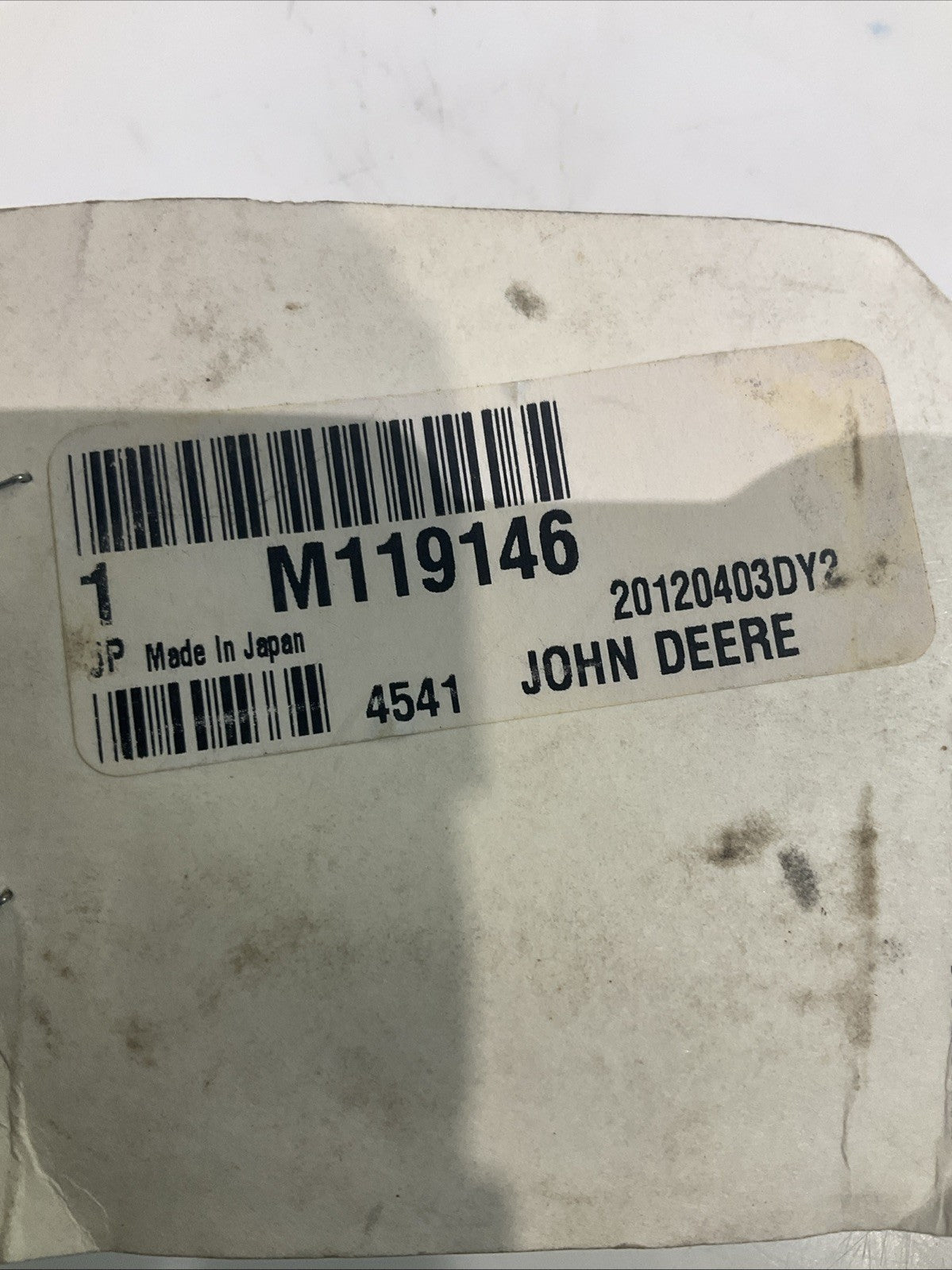 JOHN DEERE  M119146  EQUIPMENT  EQUIPMENT IGNITOR  Y2M