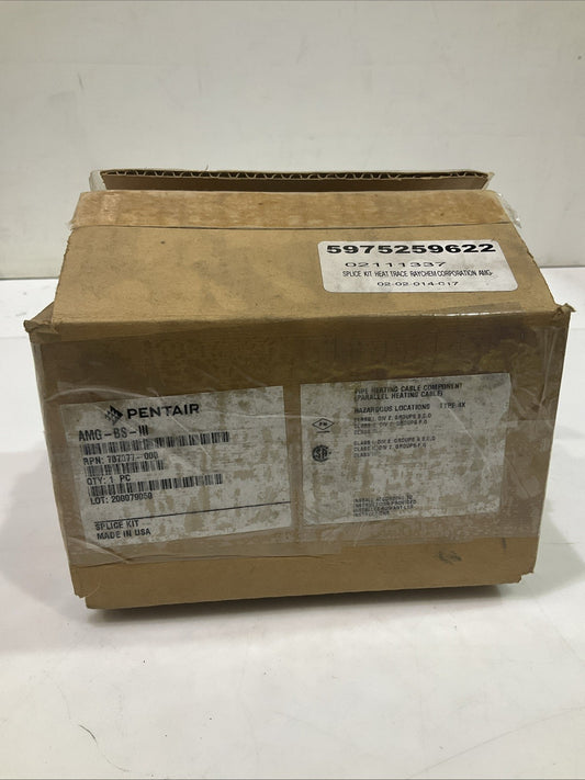PENTAIR  AMG-BS-LLL  SPLICE  HEAT  TRACE  RAYCHEM  KIT  Y2M