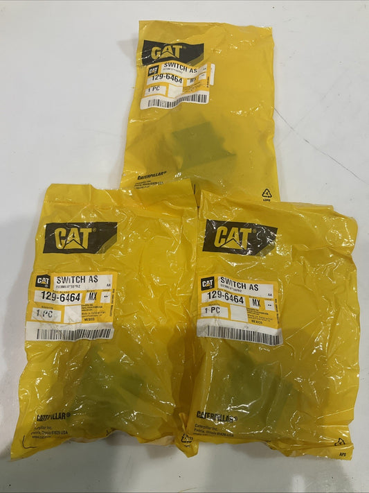 CAT-CATERPILLAR  129-6464 24 VOLTS ILLUMINATED SWITCH  LOT OF  3  Y2M