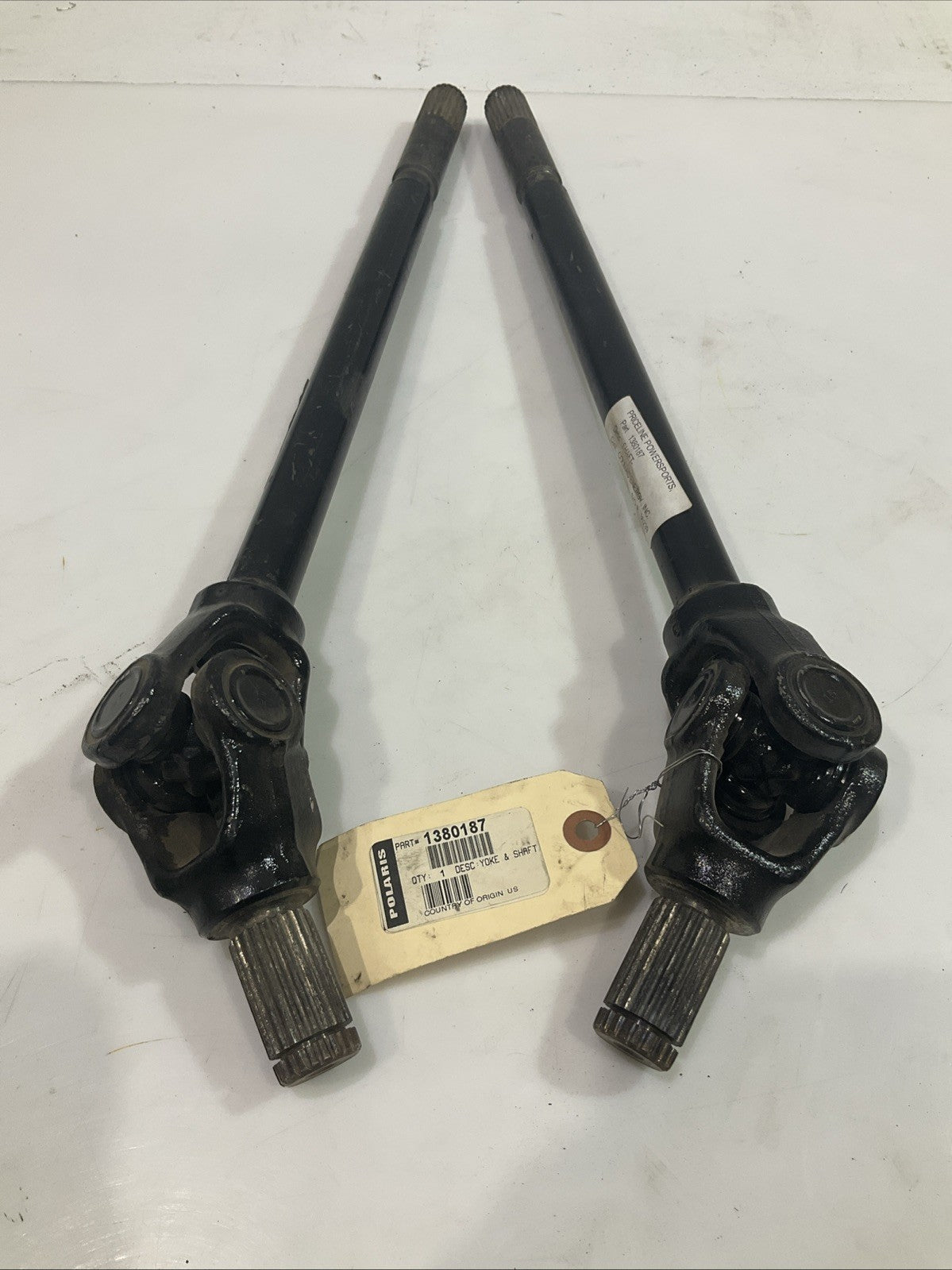 POLARIS  1380187   DRIVE  SHAFT  AND  SHAFT  LOT OF  2  Y2M