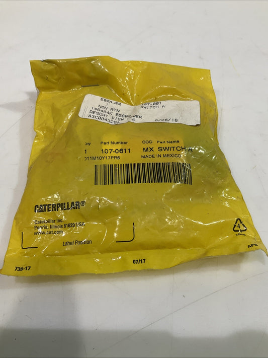 CAT-CATERPILLAR  107-0611  ENGINE OIL  PRESSURE SWITCH  Y2M