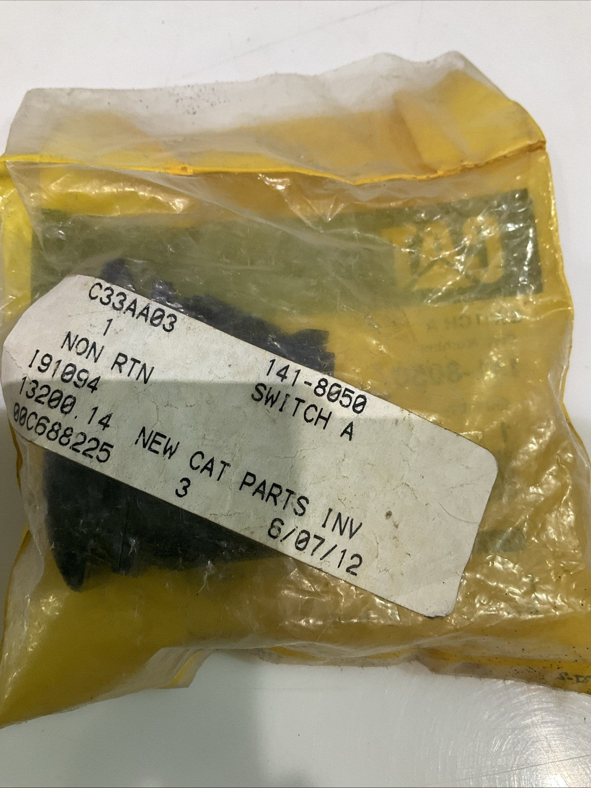 CAT-CATERPILLAR  141-8050  MASTER  STEERING SELECT  SWITCH Y2M