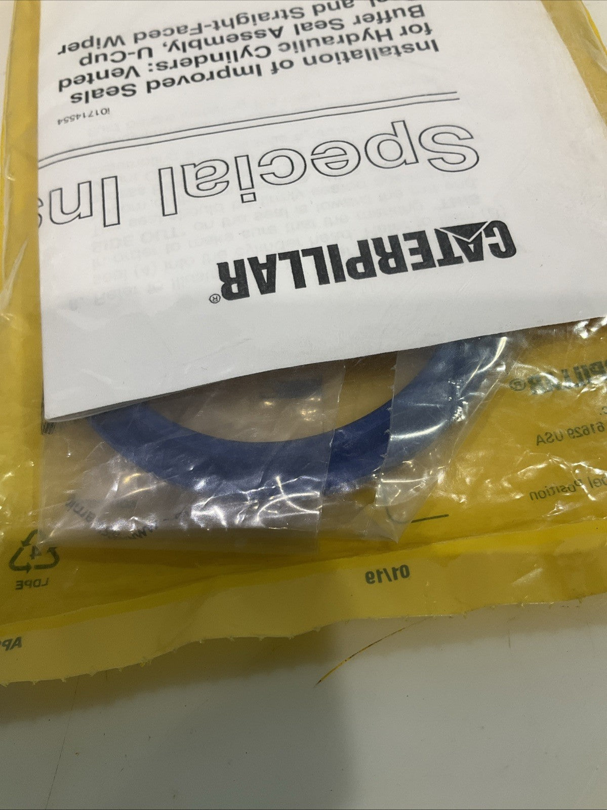 CAT-CATERPILLAR  289-2937  SEAL  ASSEMBLY-BUFFER LOT OF 2 Y2M