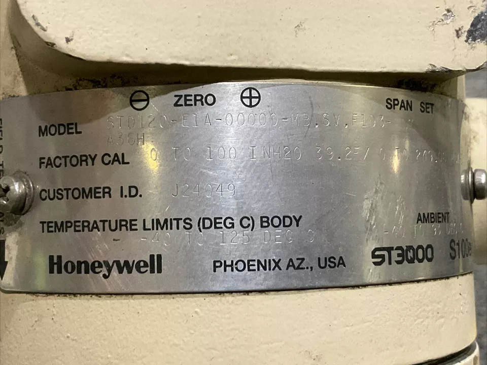 HONEYWELL (1)STD120-E1A-00000-MBSVF1D3A36H (1) STD 120-E1A-00000-MB TRANSMITTER