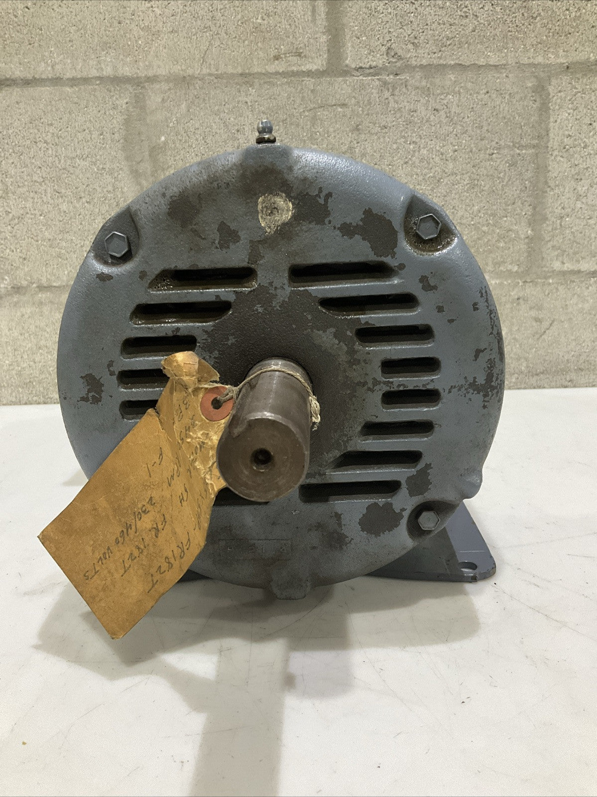 BALDOR 36B01-106 3212T INDUSTRIAL MOTOR 5 HP 230/460 V 3450 RPM 3 PH 12/6 AMP