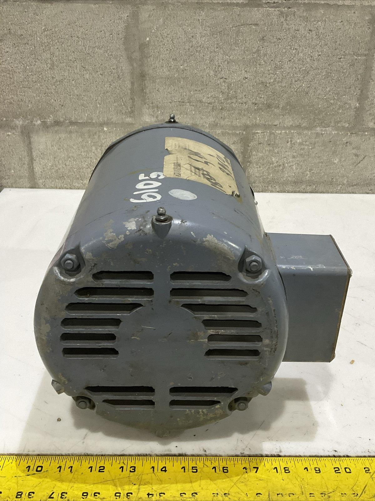 BALDOR 36B01-106 3212T INDUSTRIAL MOTOR 5 HP 230/460 V 3450 RPM 3 PH 12/6 AMP