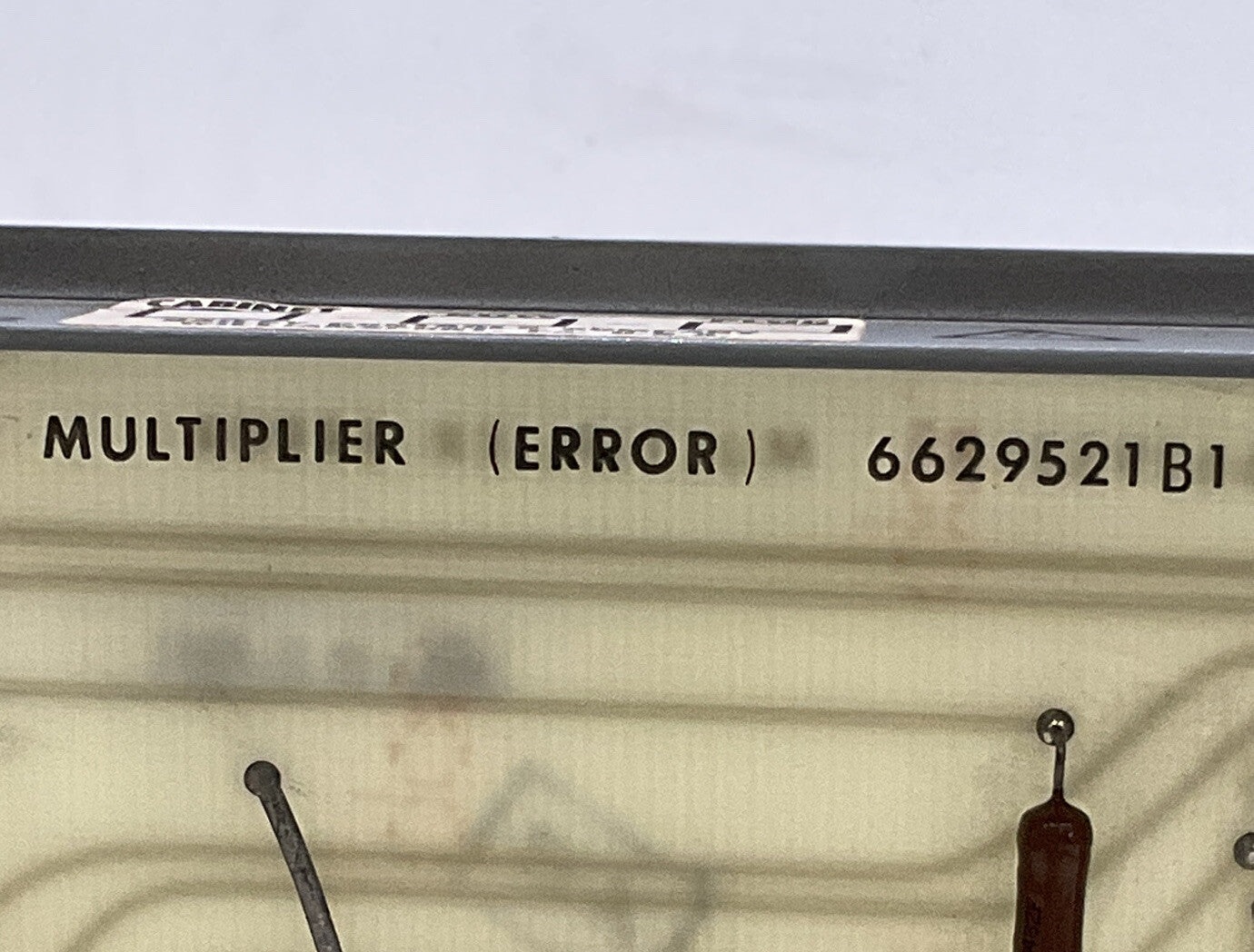 BAILEY 6629521B1 MULTIPLIER (ERROR) 373