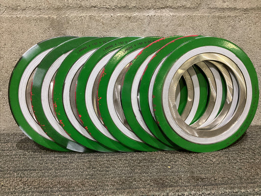 LAMONS 4 150 A-20 PTFE A-20 IR ASME B16.20 GASKET 4” 678 LOT OF 8