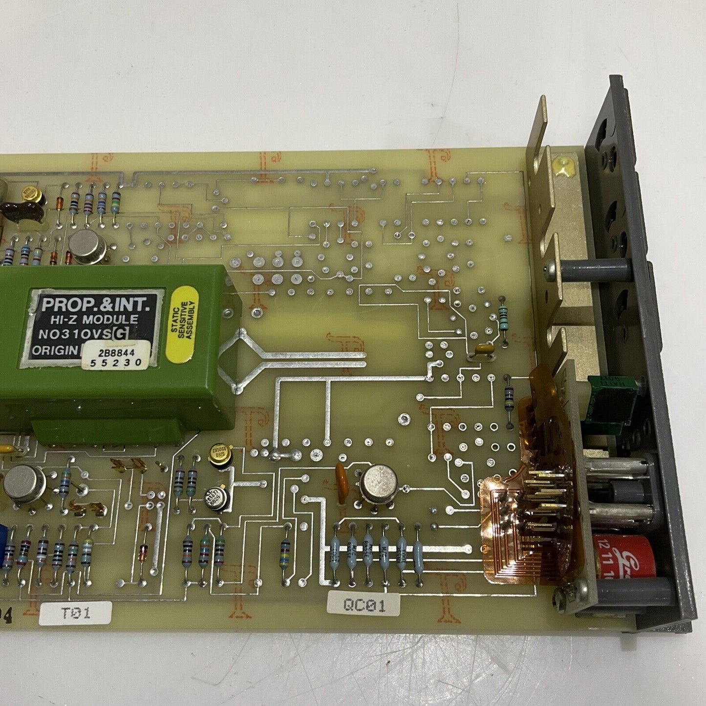 FOXBORO 2AX+T4 CONTROLL PLUG IN 555