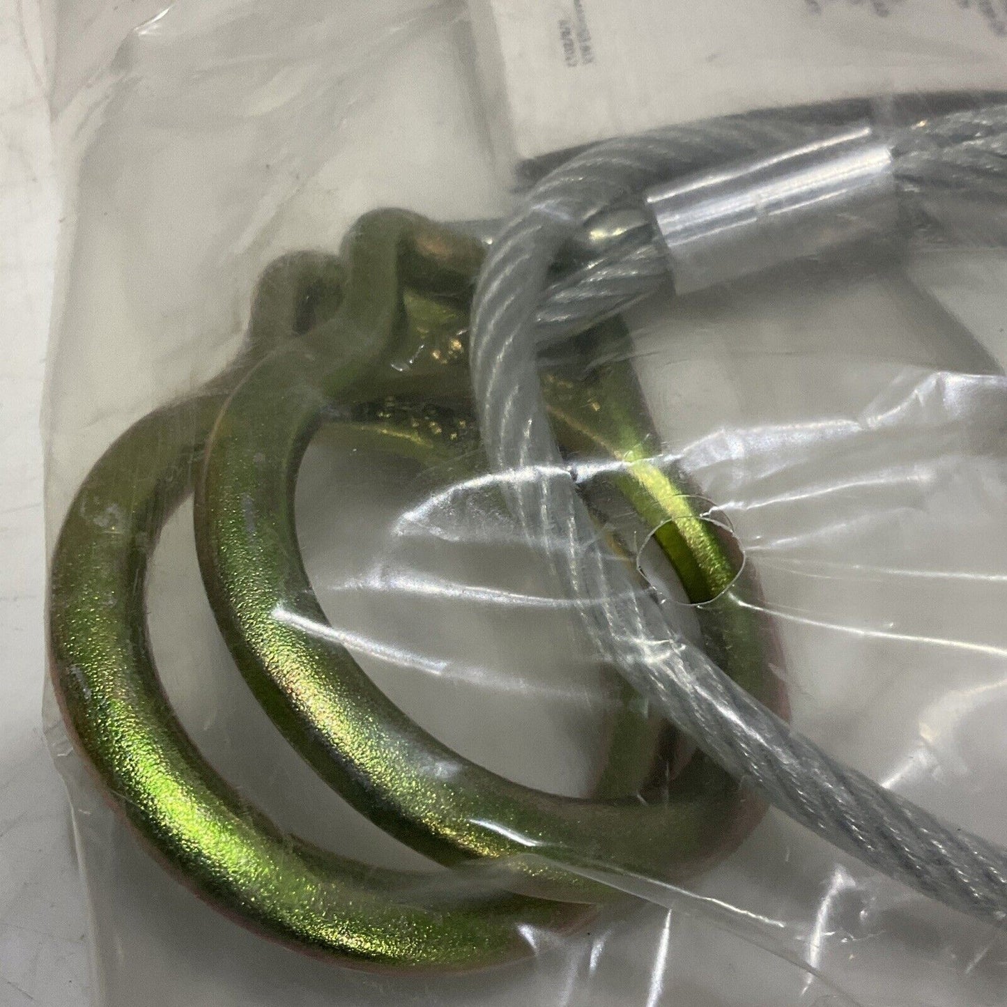 FALLTECH 84202DC3 3’ CABLE CARABINER SLIING ANCHOR COATED 373