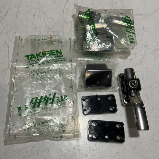 TAKIGEN FA-1112-5 STAINLESS STEEL HANDLE HHH  AIRTIGHTNESS  LOT OF 2  U3S
