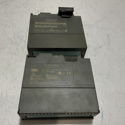SIEMENS 6ES7 321-1BL00-0AA0 DIGITAL  INPUT MODULE  LOT  2  U3S