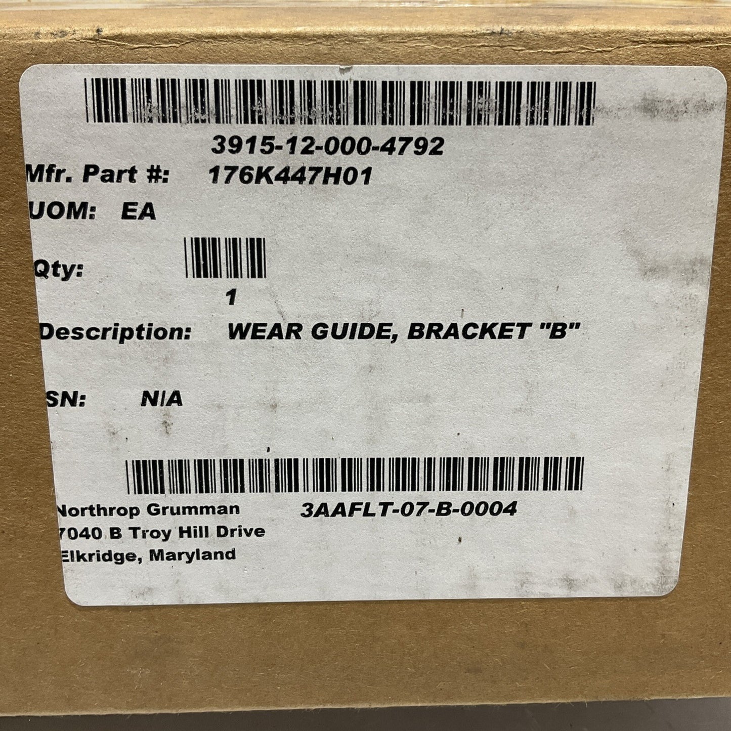 GENERAL  97942-176K447H01  BRACKET  B WEAR GUIDE U3S
